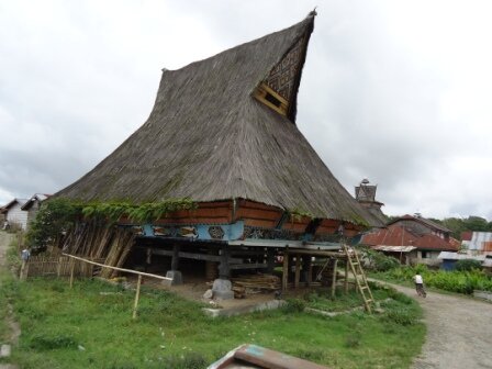 Rumah adat Desa Budaya Lingga, Karo, Sumatera Utara (Dok. M. Hamzah)